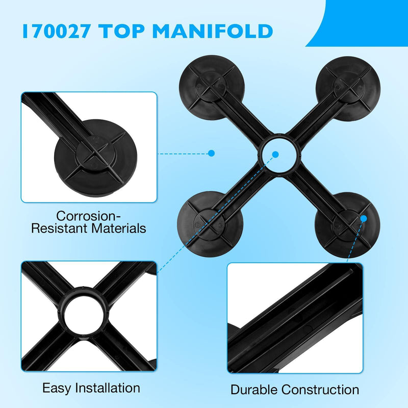 170027 Top Manifold Assembly For Pentair Clean & Clear Plus Pool 320 420 520 Spa