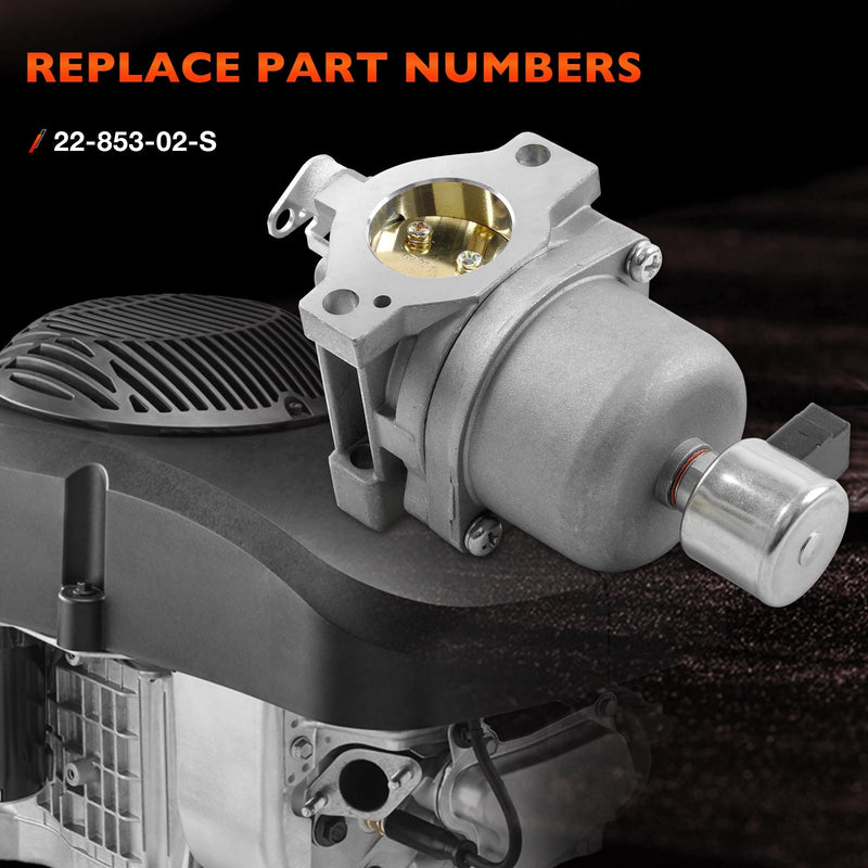 22 853 02 S Carburetor Kit for Kohler Engines KS5403011 KS5953018 KS5903011