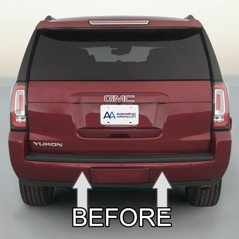 DURAFORCE Chrome Rear Bumper Trunk Trim Molding For 2015 To 2020 GMC Yukon And Yukon XL