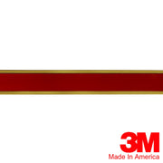 DURAFORCE 5/8 Gold Chrome Side Body Trim Molding Formed Pointed Ends