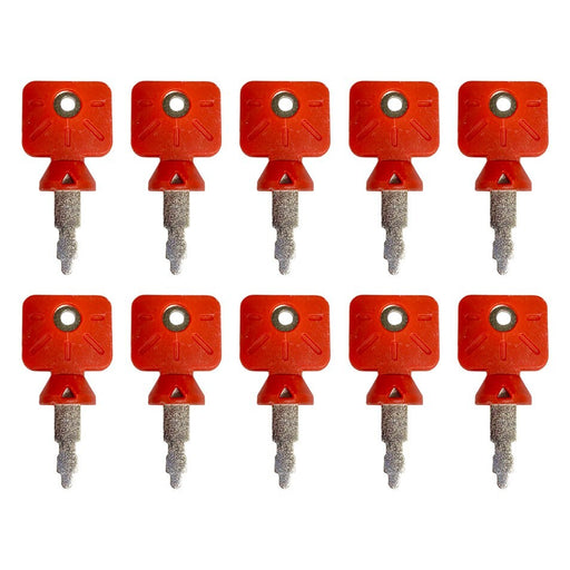 DURAFORCE (10) Ignition Key for Husqvarna Craftsman Poulan Lawn Mower 532180331 180331