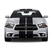 DURAFORCE 10 Inch Dual Vinyl Rally Stripes Racing Stripe Kit for Dodge Charger