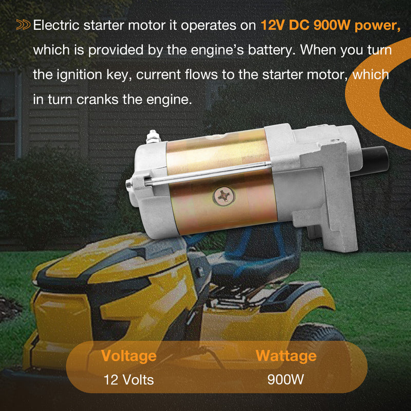 Electric Starter Motor for MTD Cub Cadet 679cc Engines 4Q78HU 8Q78HU 8Q78HUA