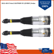 DURAFORCE Front Left and Right Air Suspension Struts For Tesla S BATTERY EV (EV/BEV) 12-15