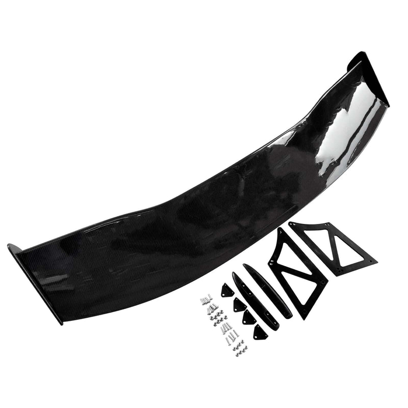 DURAFORCE Carbon Fiber Trunk Black Spoiler Wing for Audi A3 S3 RS3 Type-8V 2013-2020