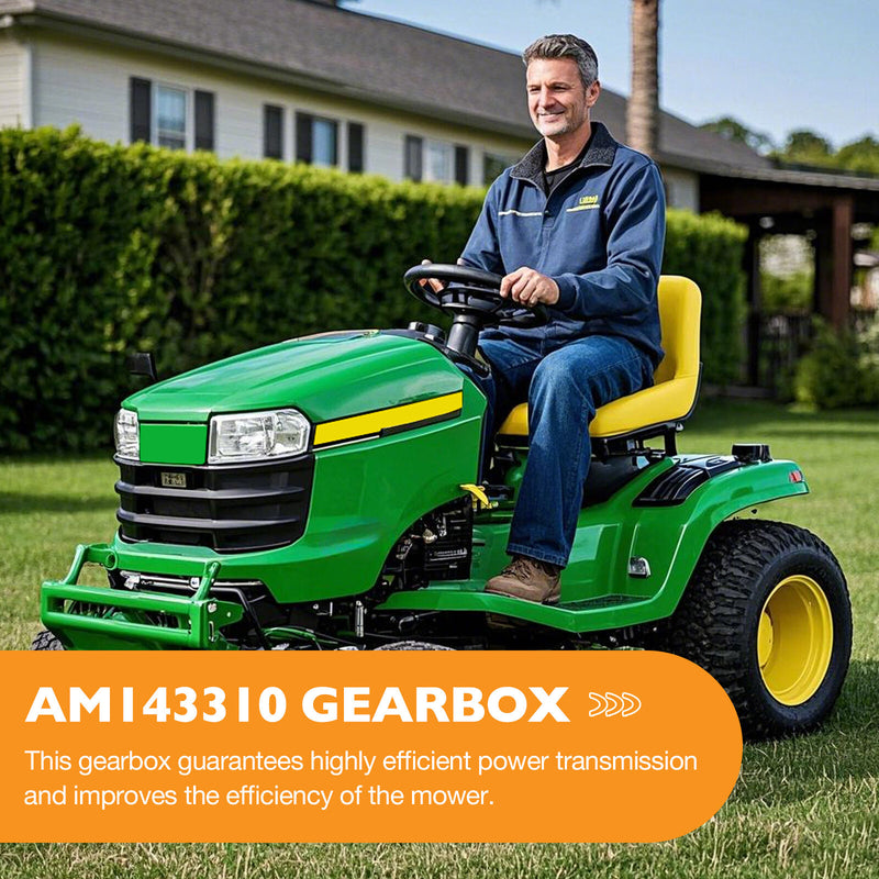 AM143310 Mower Gear Case Gearbox For John Deere 425 445 455 48in 54in 60in Decks