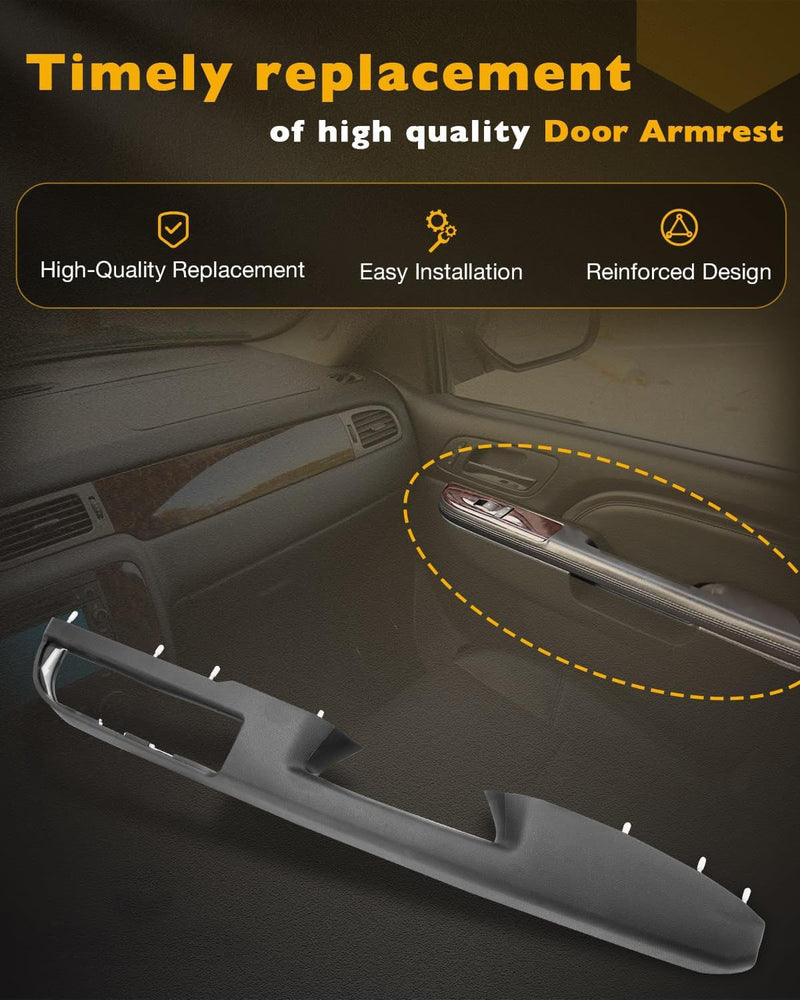Passenger Armrest Repair Kit for Chevy Silverado GMC Sierra 1500 2500 3500 10-14