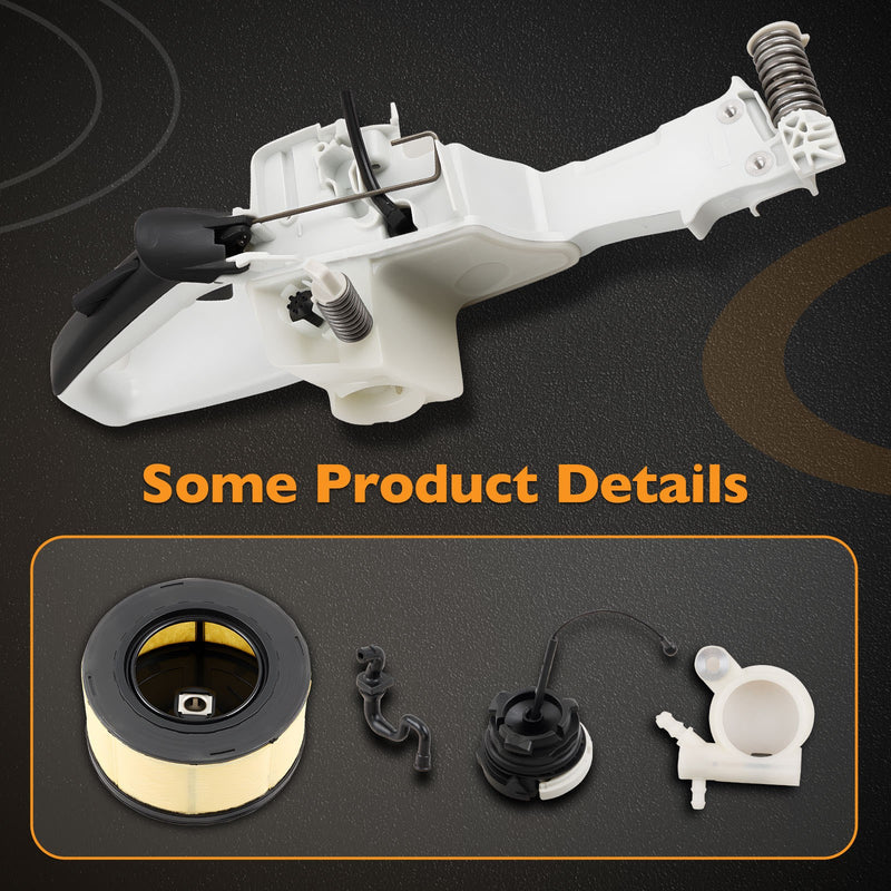 1143-350-0825 Chainsaw Fuel Gas Tank Rear Handle Assembly for Stihl MS231 MS251