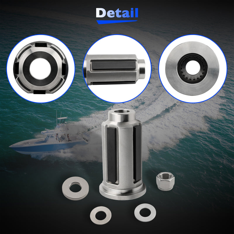 8M0183487840389K06 Prop Shaft Hub Kit For Mercury Marine Racing 1.25 Heavy Duty