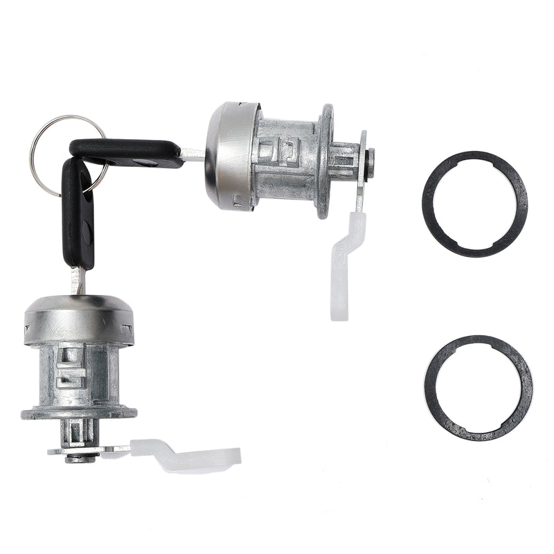 Ignition Switch Door Lock Cylinder with Keys for Ford 97 07 F150 250 Super Duty