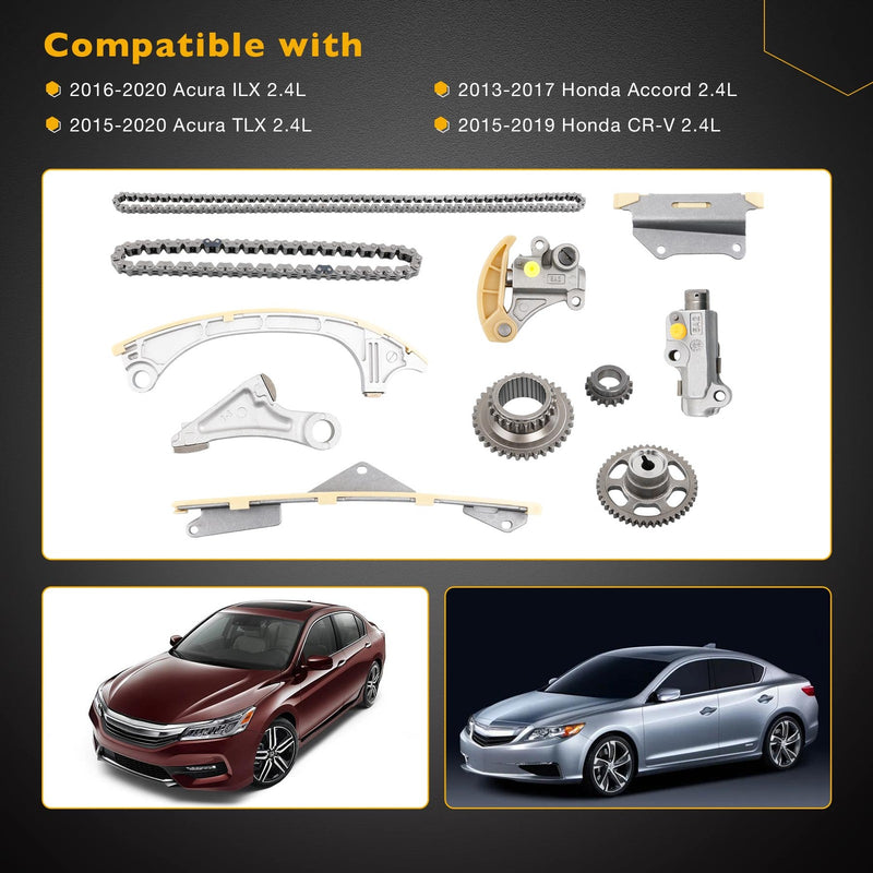 144015A2A02 2.4L Timing Chain Kit for Acura ILX TLX Honda Accord CRV 2013 2020