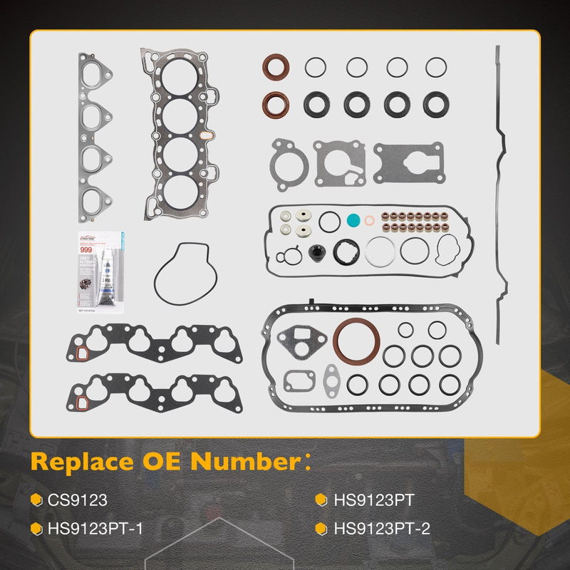 HS9123PT MLS Cylinder Head Gasket Set for Honda Civic CRX 88-95 1.5L 1.6L CS9123