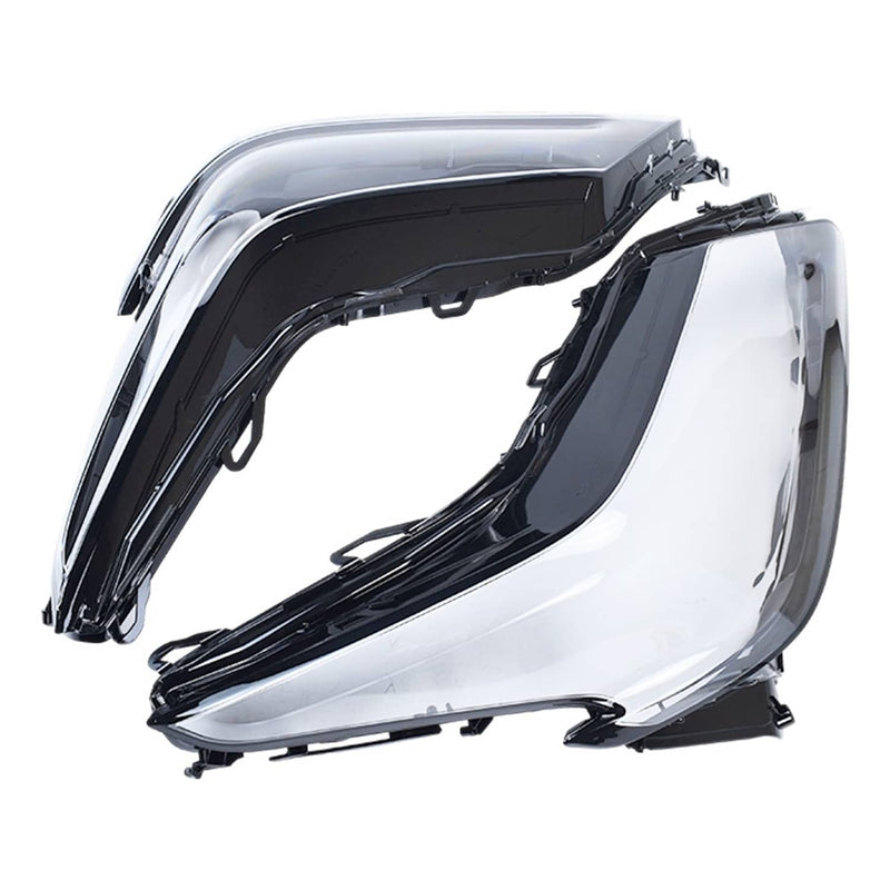 DURAFORCE Clear Left Right Replacement Headlight Lens Covers for Lexus LX570 2016 2019