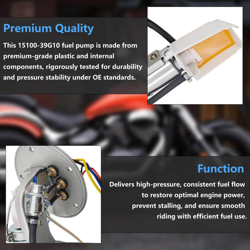 1510039G10 Fuel Pump Assembly for Suzuki Boulevard M50 M50B M50Z 2005 2019