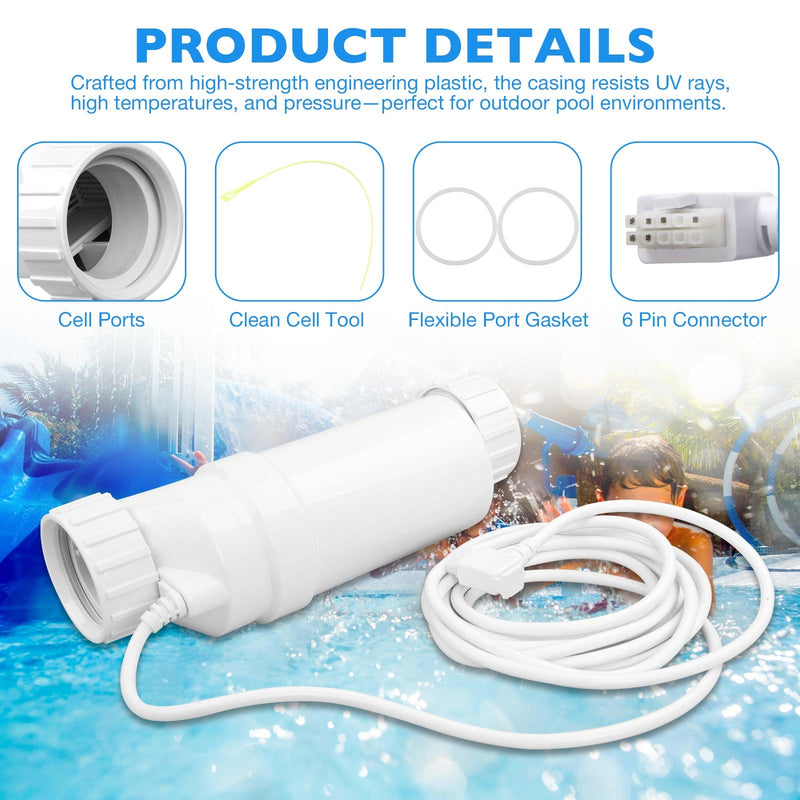 Salt Cell T-15 for Hayward Turbo TCELL940 W3T-CELL-15 40000 Gal In Ground Pools