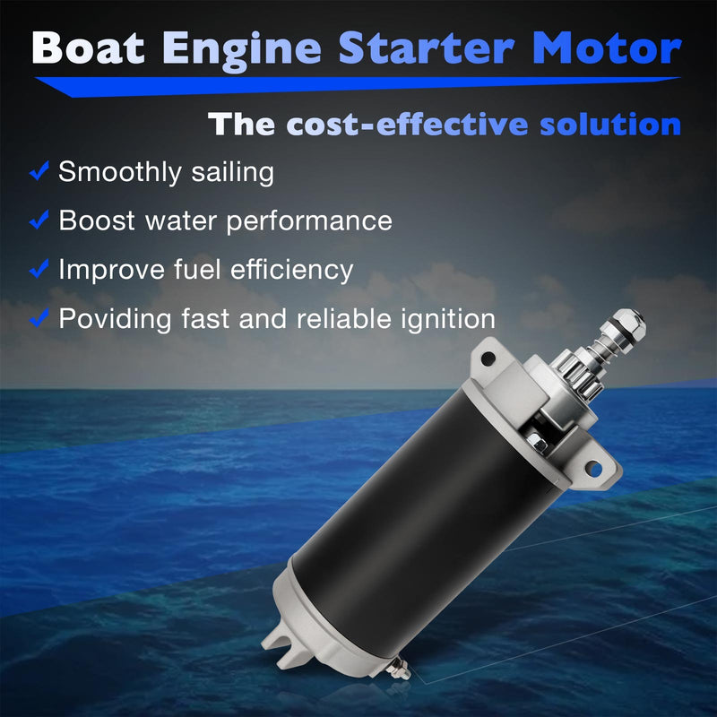 50893888 Boat Engine Starter Motor for Mariner Mercury 40HP 50HP 60HP 4 Stroke