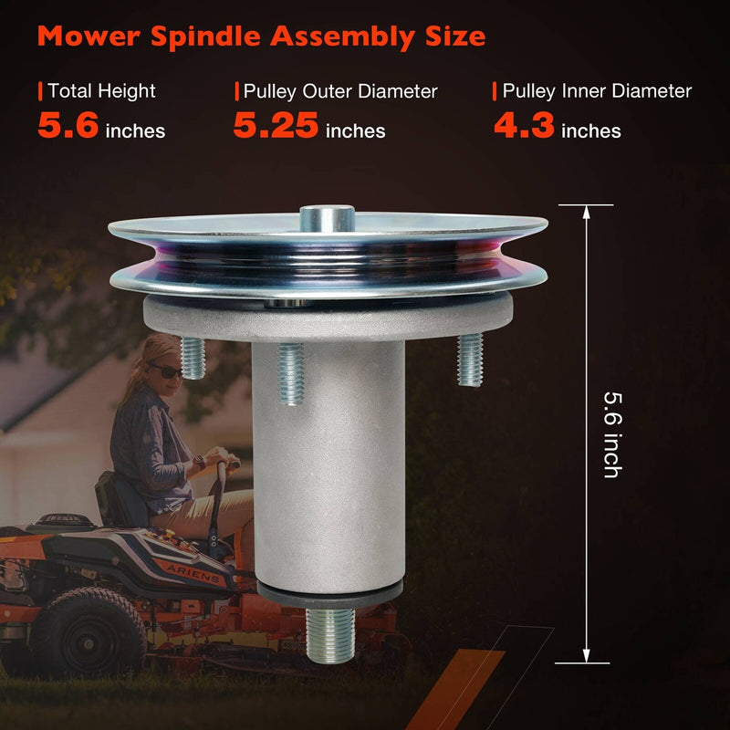 51528000 51537200 Mower Spindle 52in for Ariens Ikon X XL Edge Gravely ZEX 3 Pc