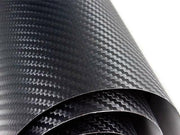 DURAFORCE 11 Inch Black Carbon Fiber Vinyl Rally Racing Stripe for Dodge Challenger
