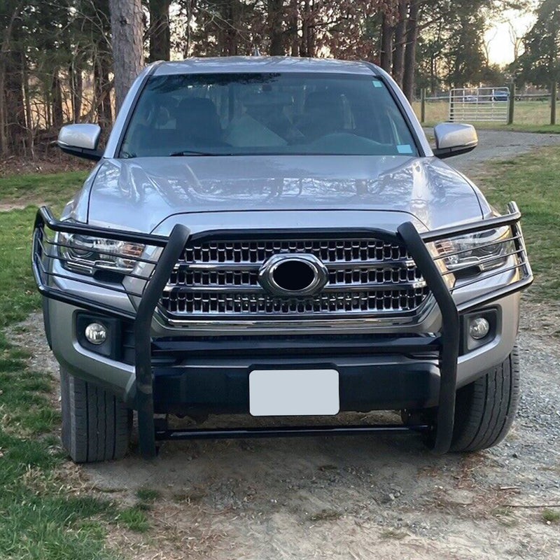 Headlight Grill Grille Front Bumper Brush Guard for Toyota Tacoma 2016-2023