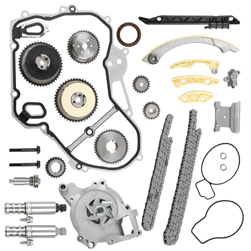 Timing Chain Water Pump Kit for Chevy Equinox GMC Terrain Buick Lacrosse Pontiac