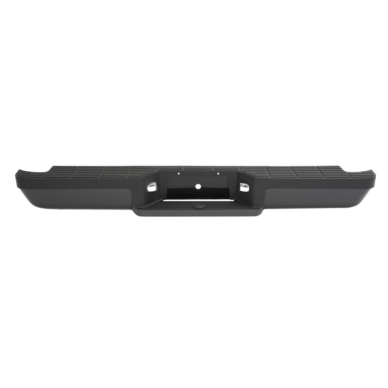 Black Steel Rear Bumper Assembly Face Bar For 1993-2011 Ford Ranger Styleside
