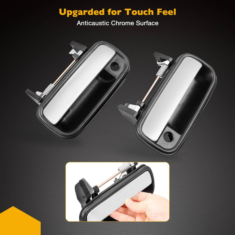 6922089111 Outside Exterior Door Handle Kit for 1989-1995 Toyota Pickup 4Runner