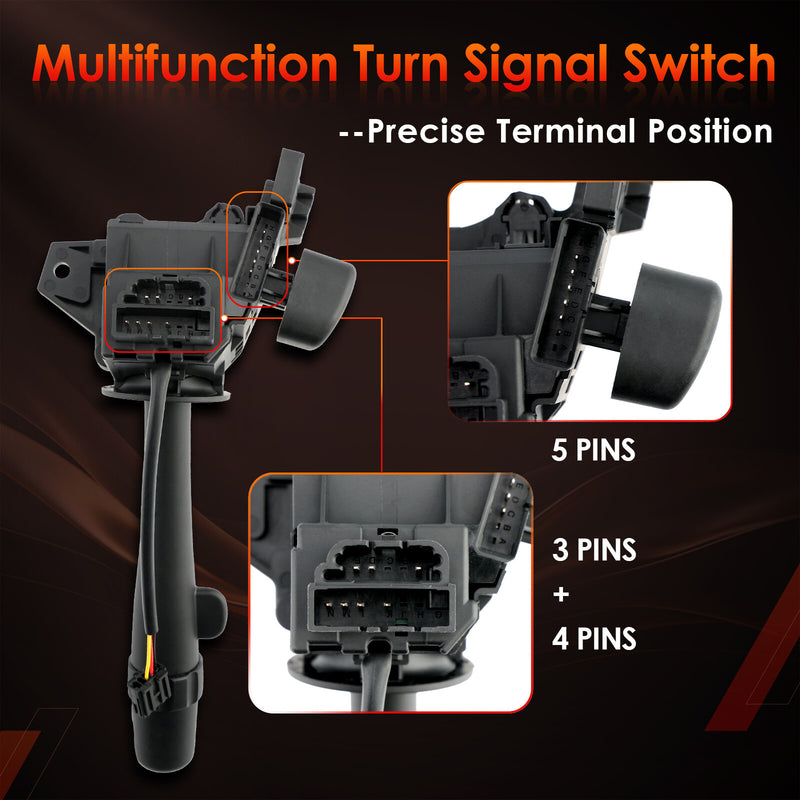 Turn Signal Windshield Wiper Switch For 2007 2014 Chevy Tahoe Suburban GMC Yukon