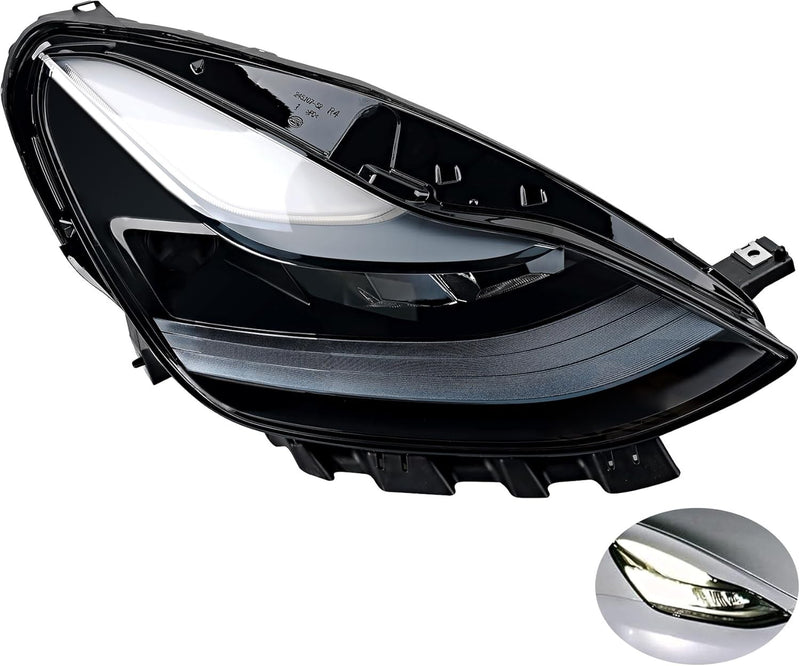 151495300 Headlight Assembly Right Passenger Side for Tesla Model 3 Y 21 to 23