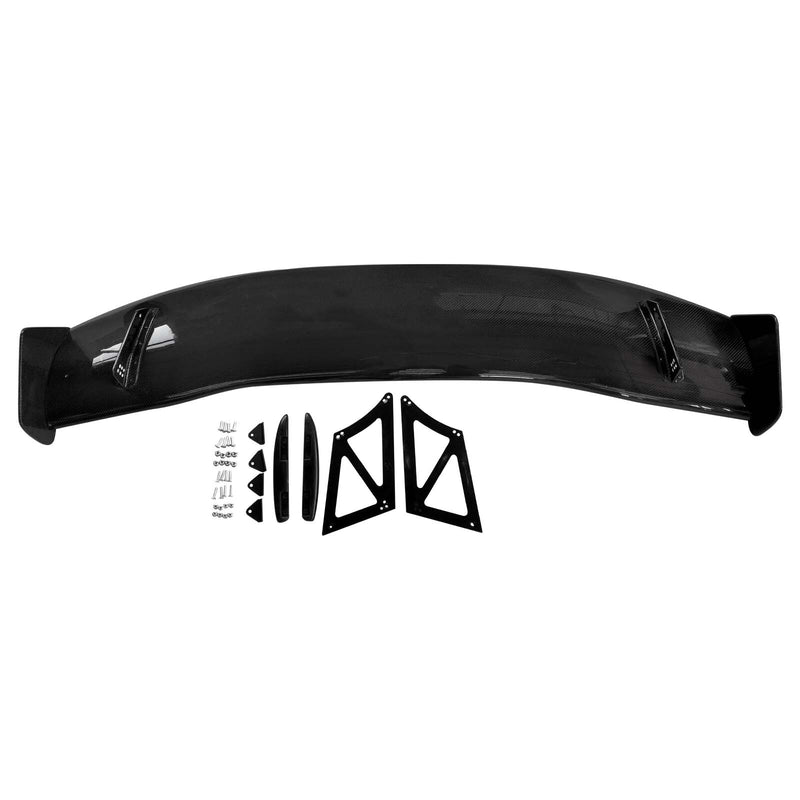 DURAFORCE Carbon Fiber Trunk Black Spoiler Wing for Audi A3 S3 RS3 Type-8V 2013-2020