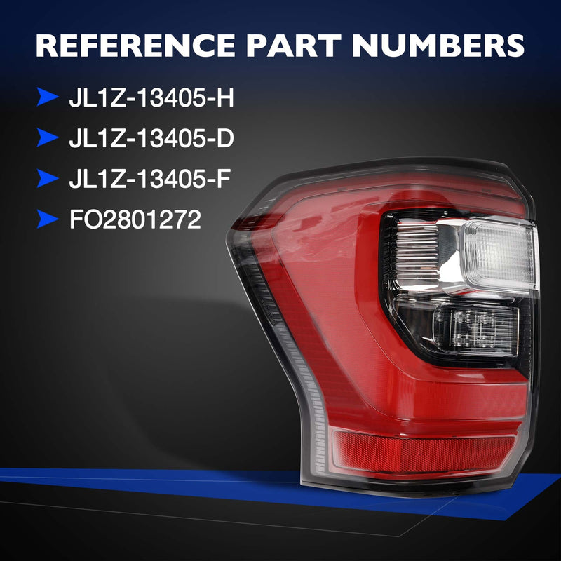 JL1Z 13405 H Left Driver LED Tail Light Brake Lamp For Ford Expedition 2018 2021