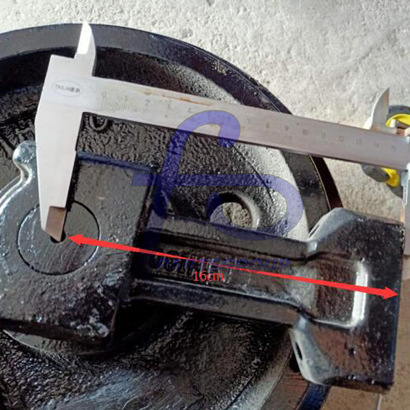 DURAFORCE New Front Idler for IHI IHI35N Heavy Equipment Mini Excavator