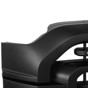 DURAFORCE Matte Black Front Bumper Upper Grill Grille For 2021 2022 2023 Ford F-150 XLT