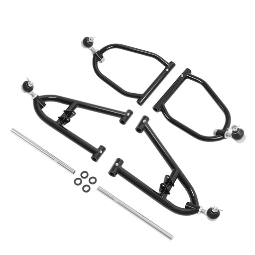 DURAFORCE Black Front Extended A Arm for Yamaha Raptor 250 YFM250R 2008 2013 Powder Coated