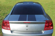 DURAFORCE 10 Inch Vinyl Rally Stripes Racing Stripe Kit Hood Trunk Roof for Dodge Charger