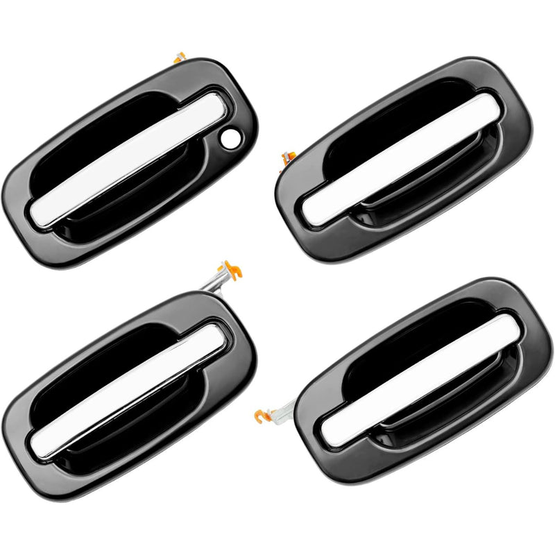 15182406 Exterior Door Handle Chrome Lever For 99-07 Chevy GMC Yukon Cadillac 4X