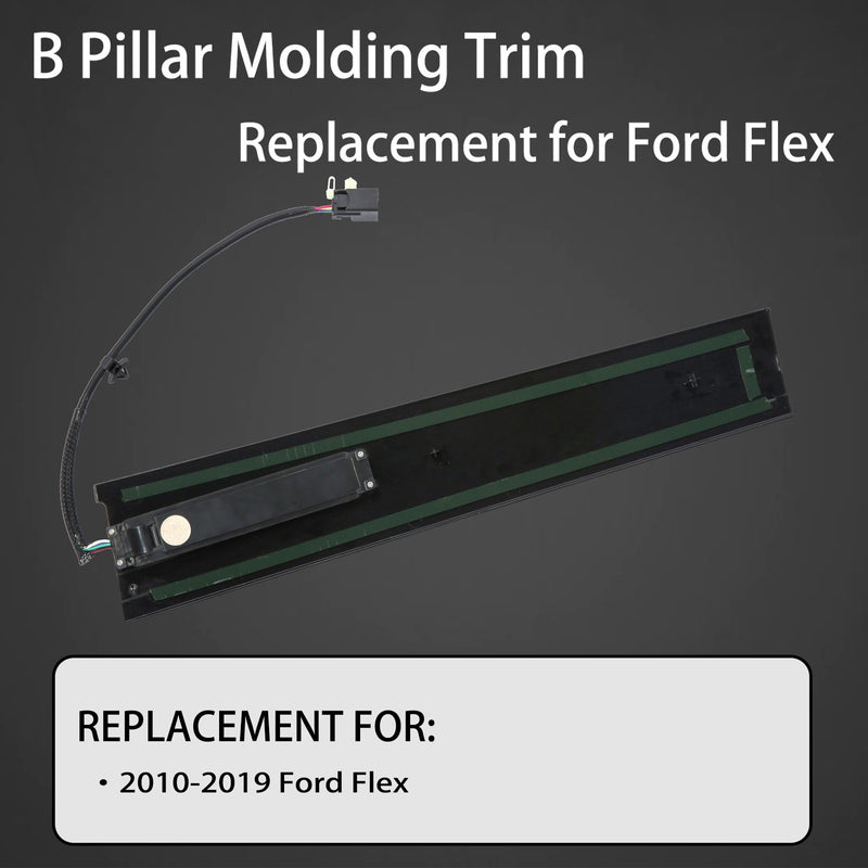 Door Entry Keypad Pillar Molding Trim Left Driver Side for Ford Flex 2010 2019