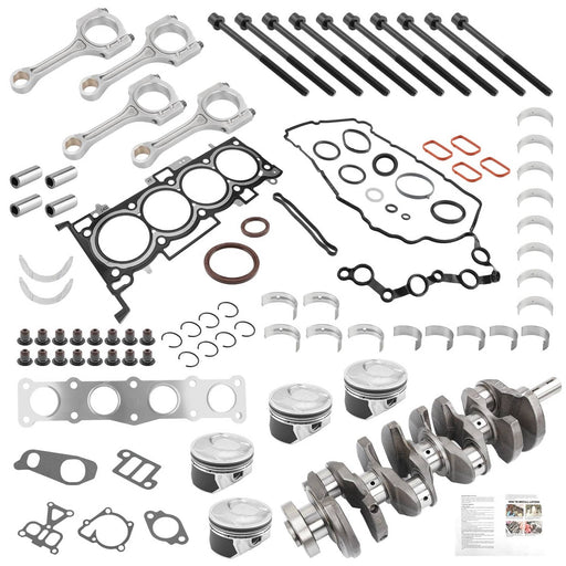 DURAFORCE G4KJ Engine Rebuild Kit Overhaul Headgasket Piston for Kia Hyundai 2011 20
