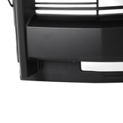DURAFORCE King Ranch Style Front Grille W/Camera Hole Matte Black For Ford F150 2015-2017