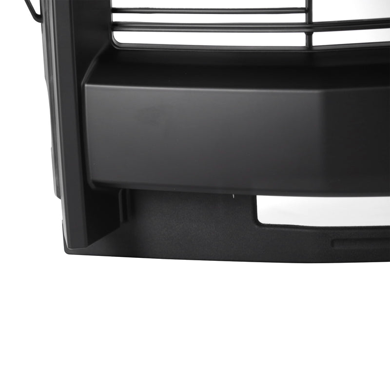 DURAFORCE King Ranch Style Front Grille W/Camera Hole Matte Black For Ford F150 2015-2017