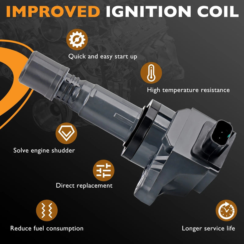 UF672 Ignition Coils for Honda Civic HRV for Acura ILX 1.8L 2.0L 12 20 5C1880