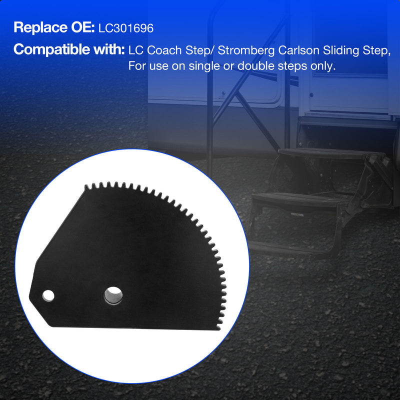 301696 Gear Plate Assembly For Lippert Single & Double Electric Steps
