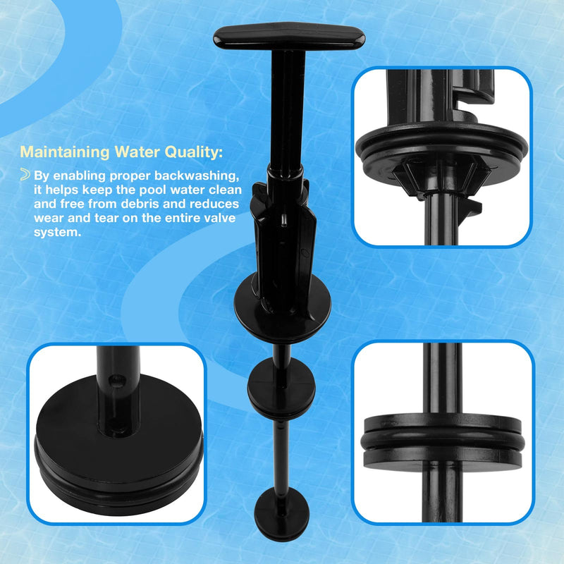 Piston Shaft Assembly for Pentair PVC Slide Pool & Spa Multiport Backwash Valve