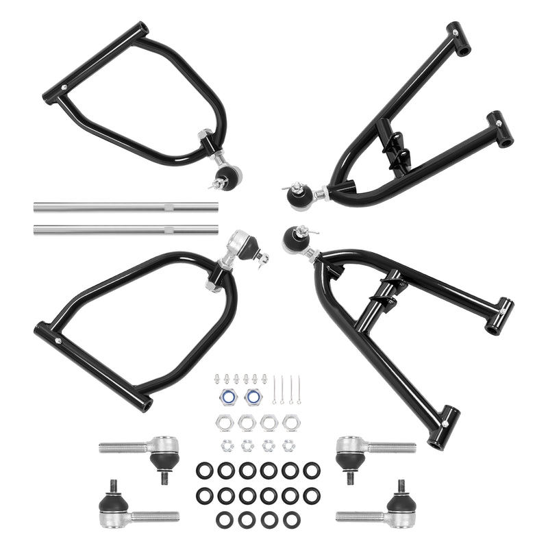 Black Front Extended A Arm for Yamaha Raptor 250 YFM250R 2008 2013 Powder Coated