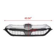 DURAFORCE HO1210147C Front Bumper Upper Grille Chrome for 2017-2019 for Honda CRV CR-V