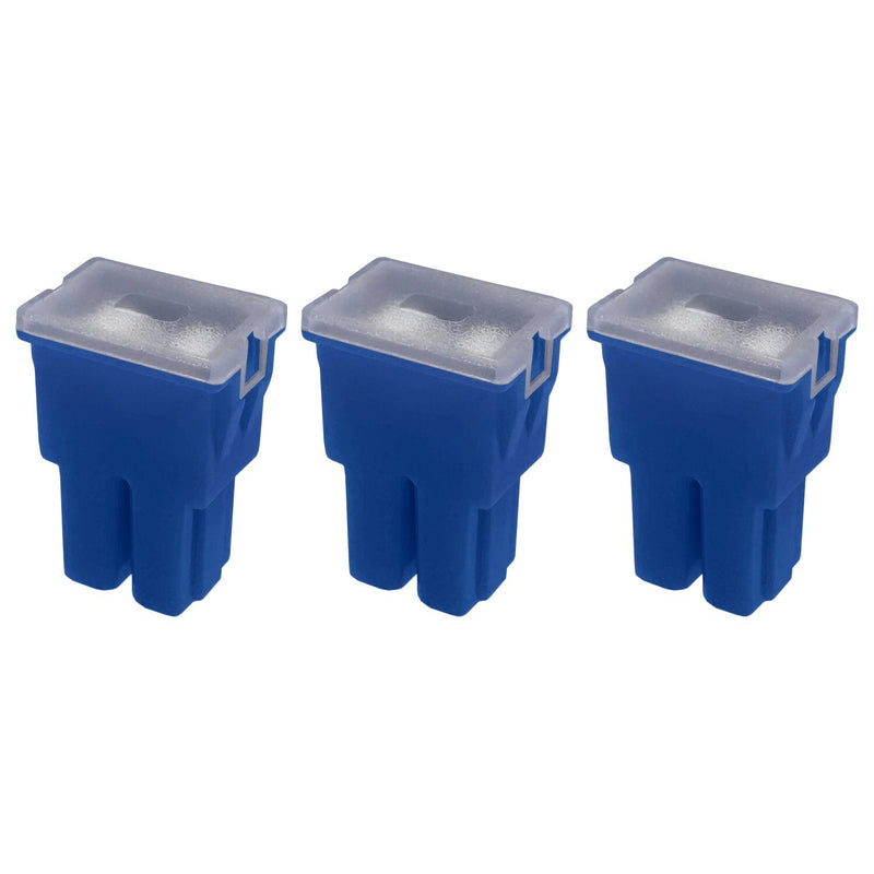 100A Straight Female Fuse Cartridge FLF PAL Auto Link for Car Truck RV SUV 3 Pack