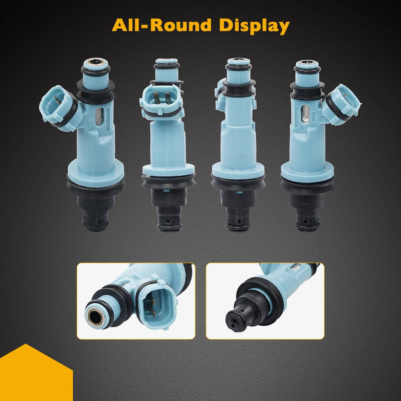 2325046090 Fuel Injectors Set for Lexus GS300 IS300 SC300 Toyota Supra 98 to 05 6X