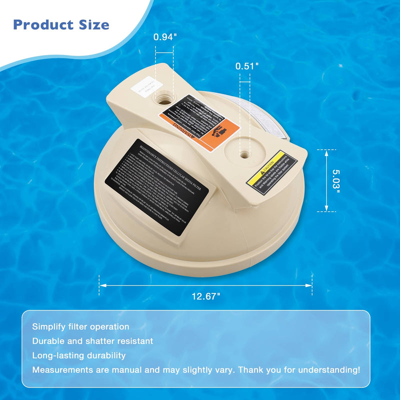 Pool Filter Cover Lid For Pentair Clean And Clear Predator 50 100 125 Sq Ft