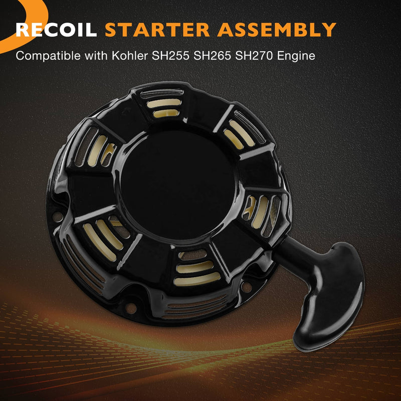 Rewind Recoil Starter Assembly for Kohler 3000 Series Engine SH265 SH270 196CC