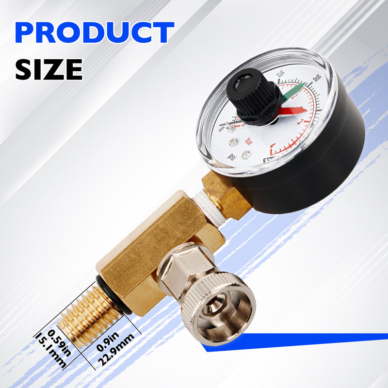 R0357200 Filter Pressure Gauge Air Relief Valve Assy For Jandy Pool CV CL DEV