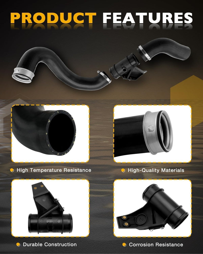 Turbo Intercooler Pipe Hose Assy for Dodge Mercedes Benz Sprinter 2500 3500 2.7L